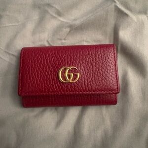 Gucci GG Marmont Leather Key Case